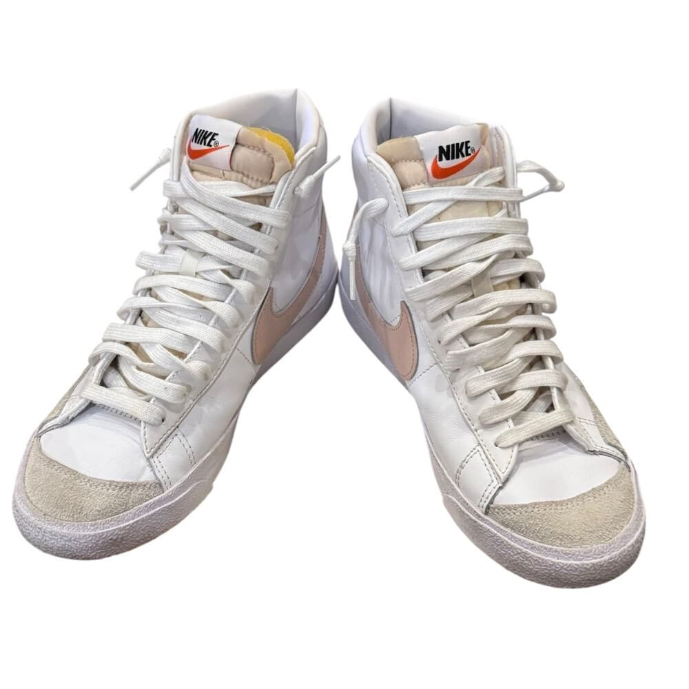 Nike Blazer Mid 77 Vintage Summit White Pink Women's CZ1055-118 Sneakers 8.5 - Picture 4 of 7
